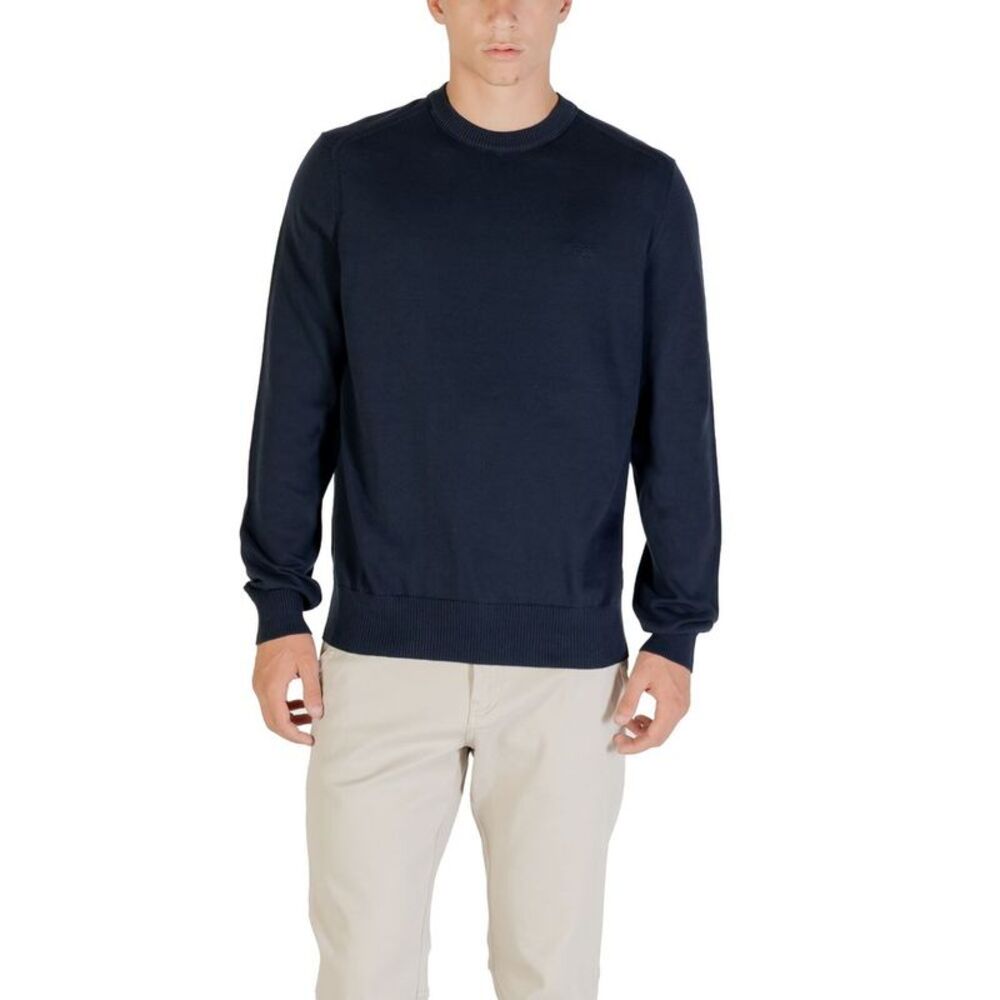 Hugo Boss Blue Cotton Men's Sweatshirt